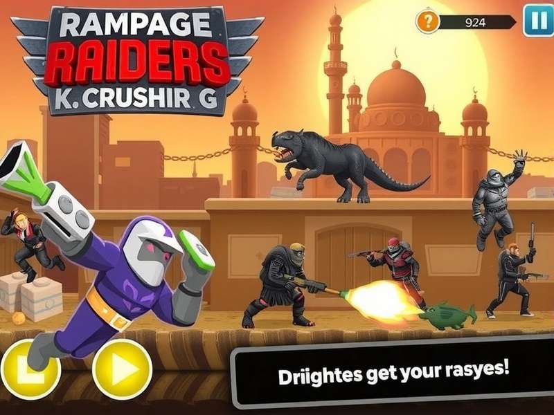 Rampage Raiders Kanpur Crush gameplay screenshot